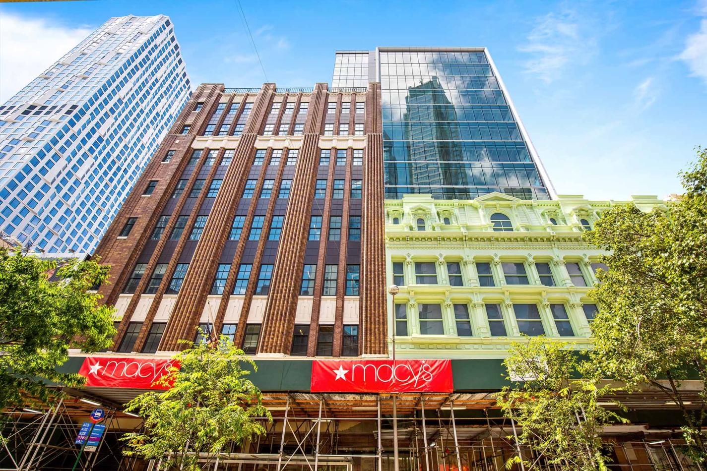 Macy's Façade Restoration Recaptures the Look of 1865 using Winco's 1450 Hung Replica Window Macy's Façade Restoration Recaptures the Look of 1865 using Winco's 1450 Hung Replica Window