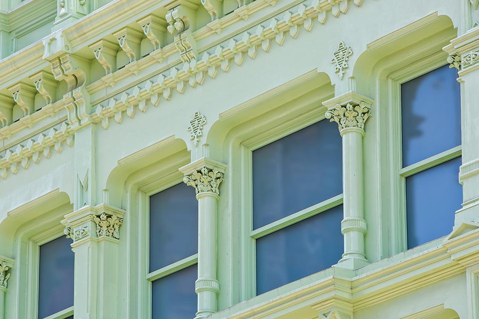 Macy's Façade Restoration Recaptures the Look of 1865 using Winco's 1450 Hung Replica Window Macy's Façade Restoration Recaptures the Look of 1865 using Winco's 1450 Hung Replica Window