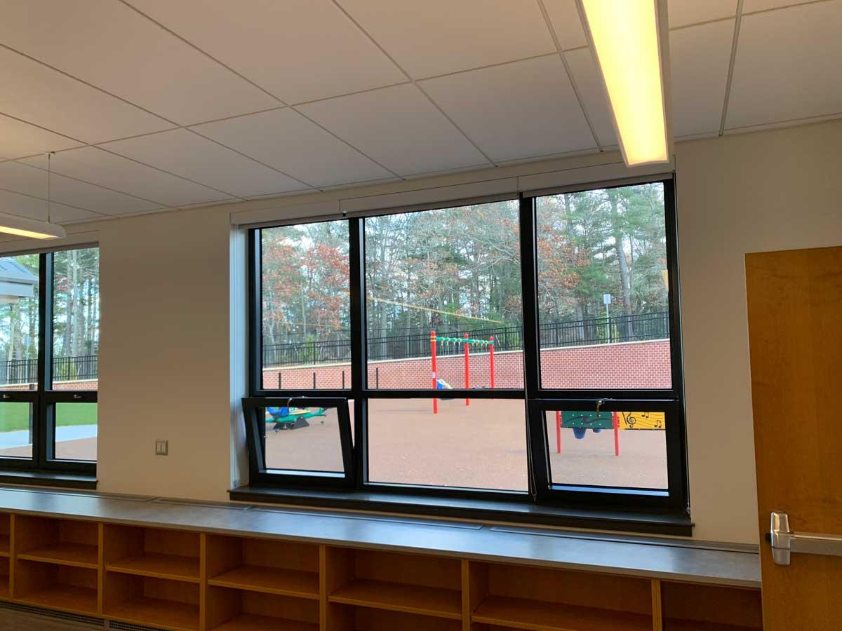 Wareham Elementary School using Winco's 8325F window series. Wareham Elementary School using Winco's 8325F window series.