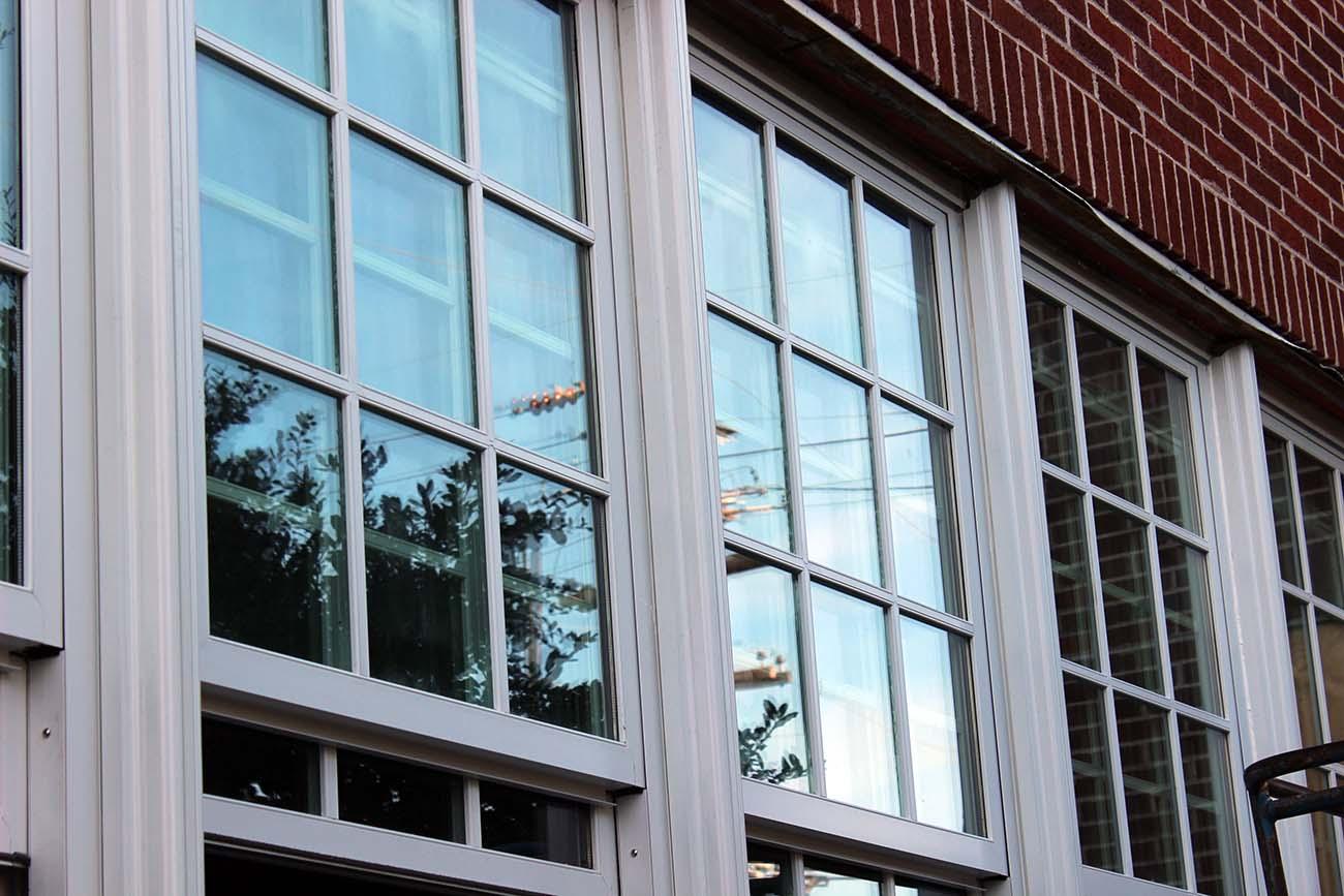 Winco Window replicated the exact profiles from Samuel Green’s original building by creating custom perimeter profiles and installing the Winco 4500S Double Hung windows. Winco Window replicated the exact profiles from Samuel Green’s original building by creating custom perimeter profiles and installing the Winco 4500S Double Hung windows.