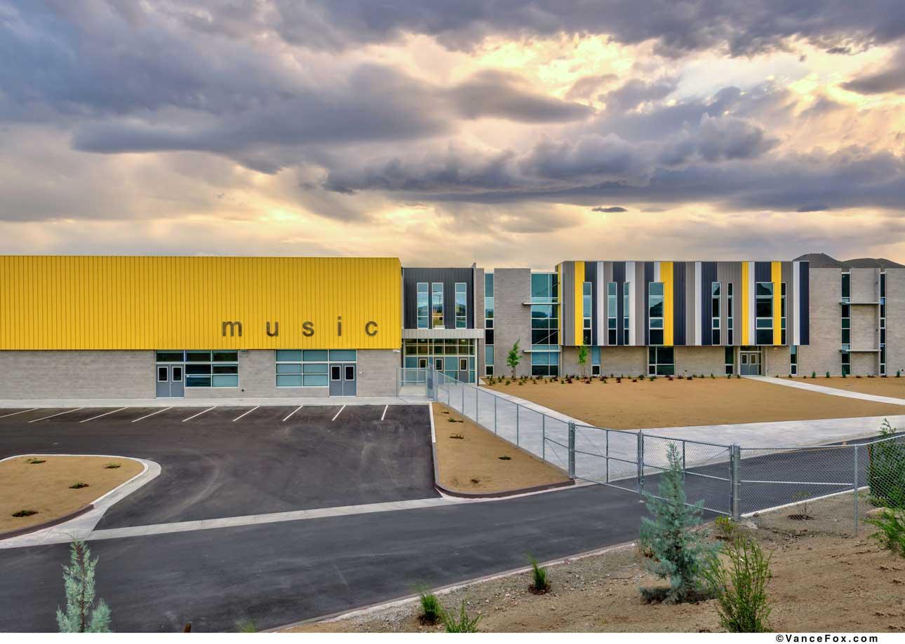 Students at Desert Skies Middle School benefit from the abundant natural light conditions in multiple ways. The automated Transira shading system controls light and significantly improves occupant comfort. Students at Desert Skies Middle School benefit from the abundant natural light conditions in multiple ways. The automated Transira shading system controls light and significantly improves occupant comfort.