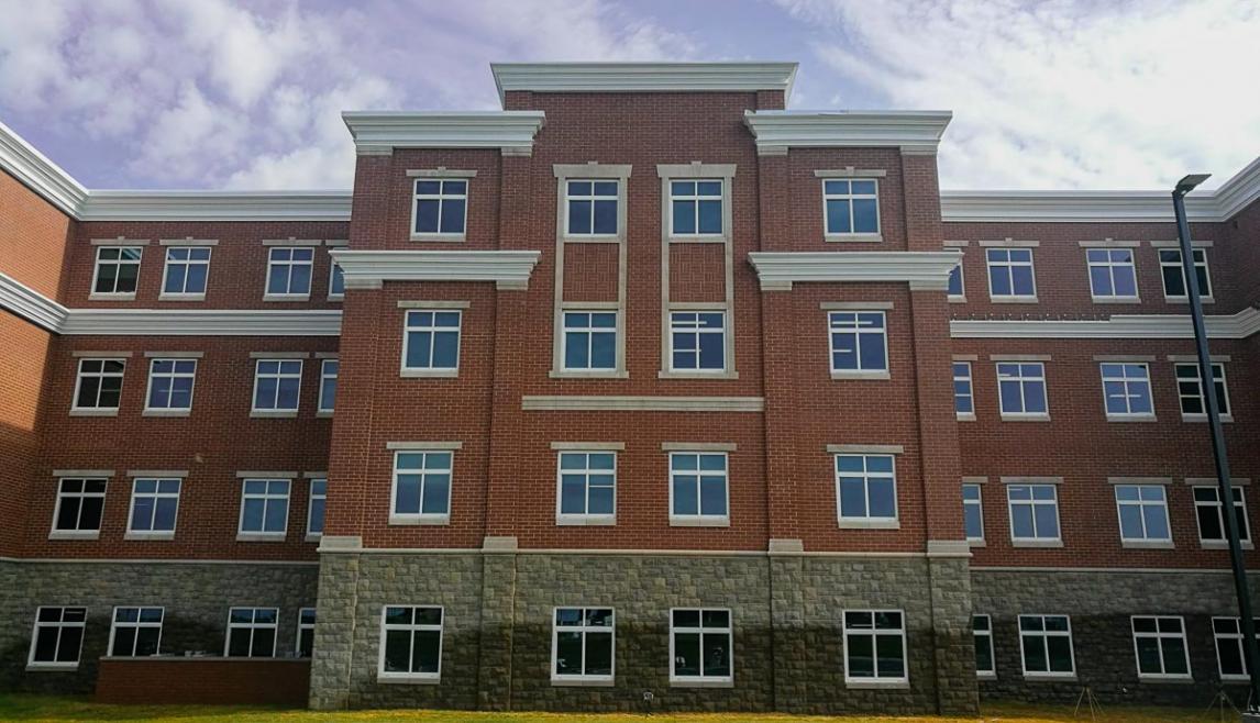 Great Crossing High School using Winco’s 3410 sliding window series. 