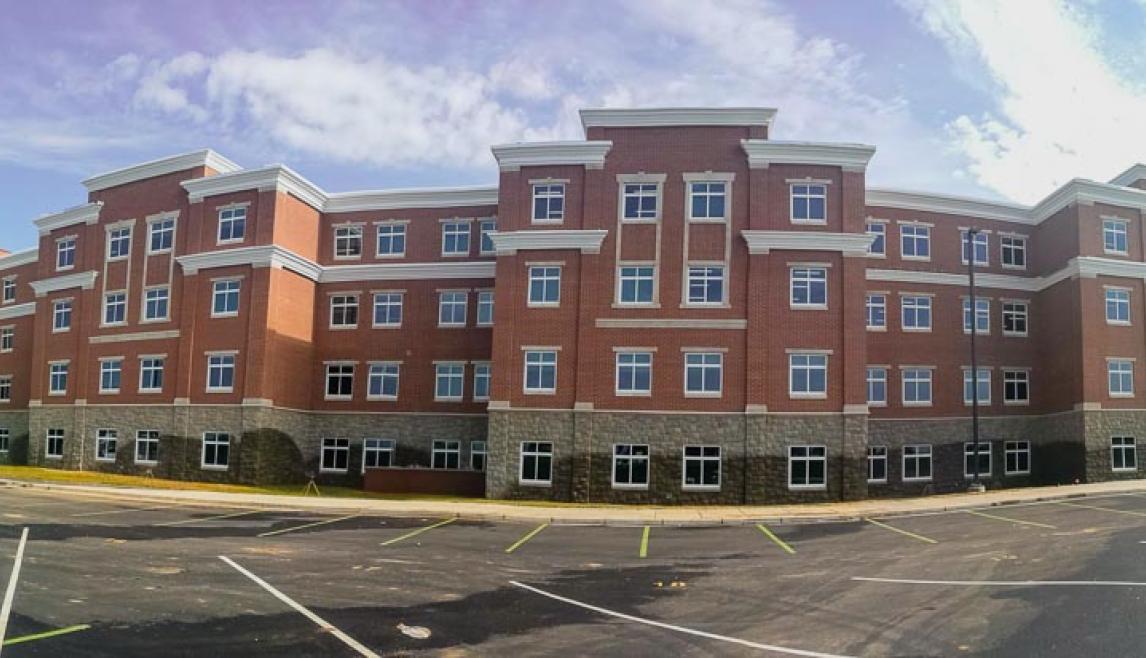 Great Crossing High School using Winco’s 3410 sliding window series.