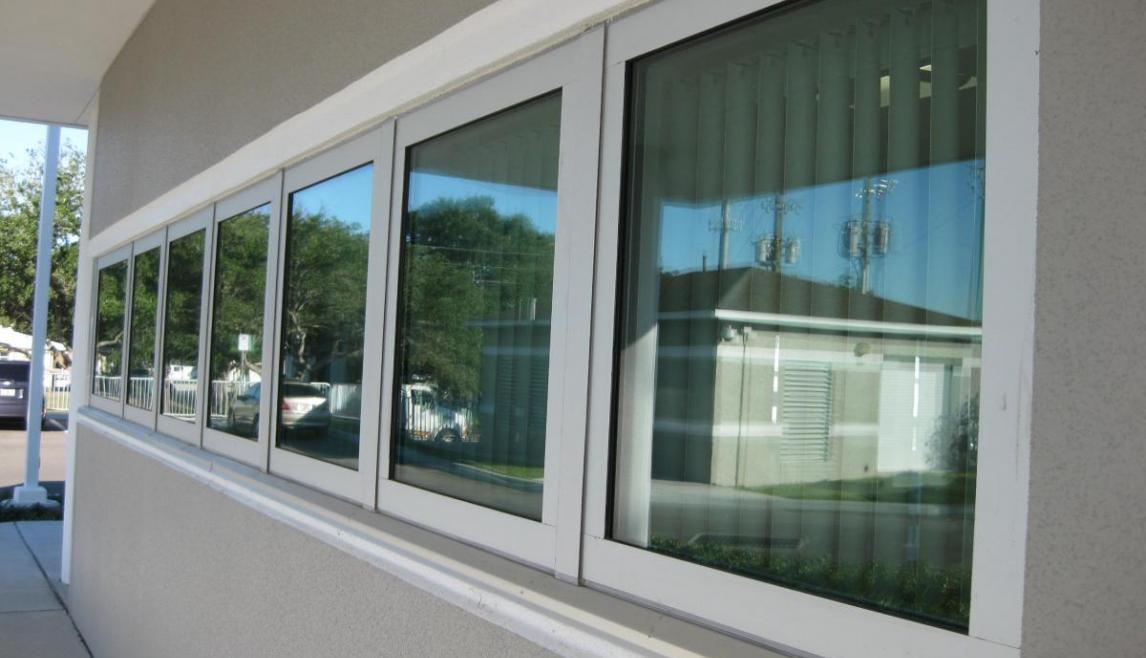The 164 tornado-rated windows in the Pinellas County Emergency Response and Control Center, engineered and manufactured by Winco Window.