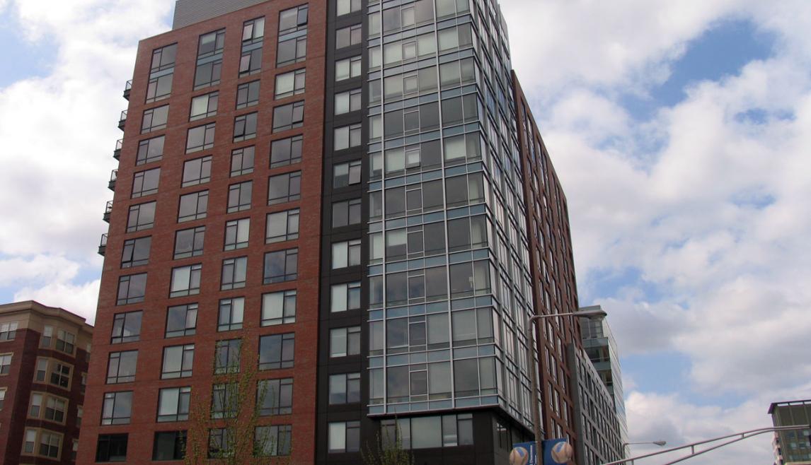 1330 Boylston | Apartments using Winco’s 3325 Zero Sightline window series.