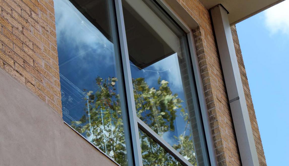 St. Benedict's Lofts using Winco's 3325 Zero Sightline Window Series.