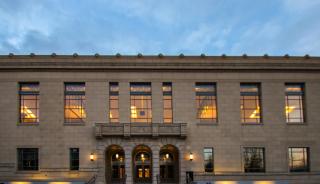 Crocker Science Center's historic look is preserved using Winco's steel replica windows.